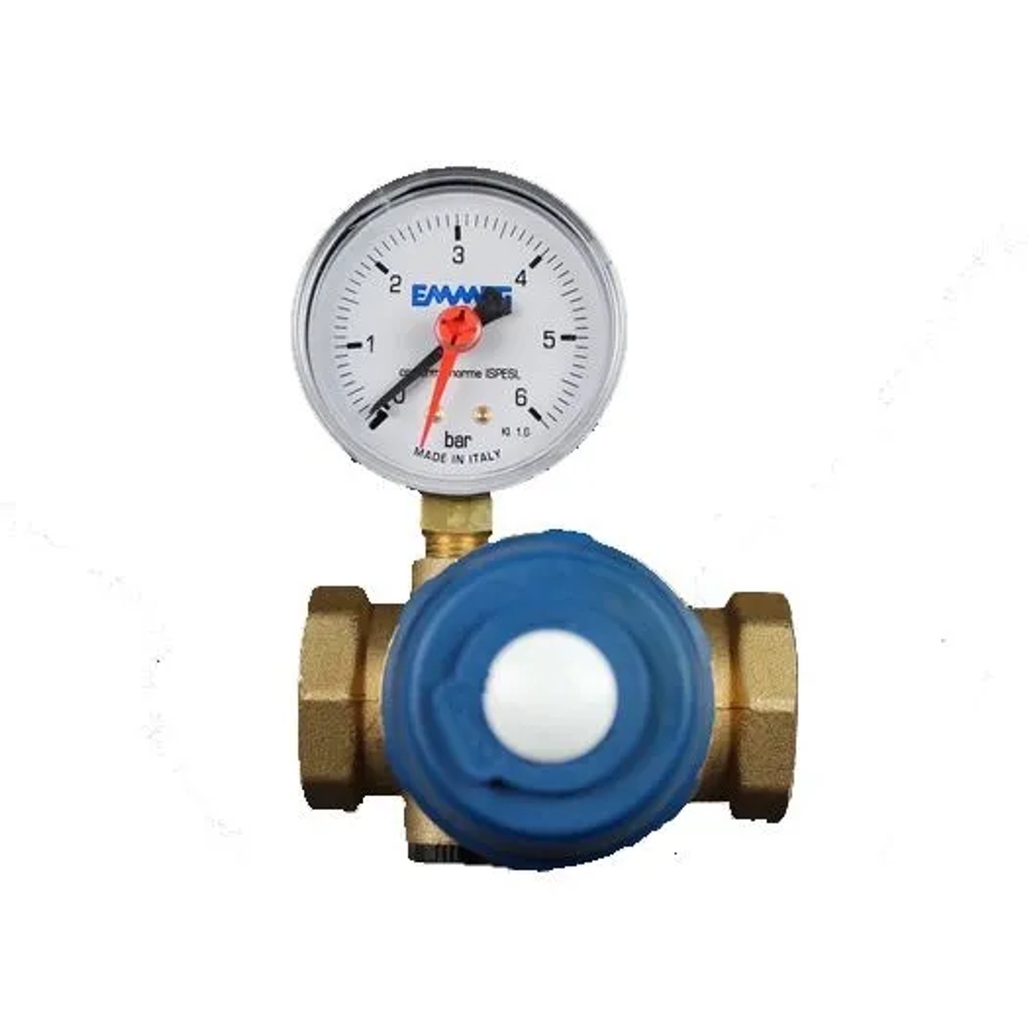 Emmeti Druckminderer für Trinkwasser inkl. Manometer DN25 1-6 bar