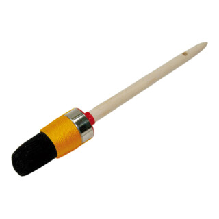 FRIESS-TECHNO-PROFI Ringpinsel Größe 8 schwarzer Chinaborste langer Vorband