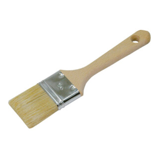 FRIESS-TECHNO-PROFI Flachpinsel 50mm helle Chinaborste Holzstiel natur