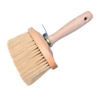 FRIESS-TECHNO-PROFI Fassaden-Streichbürste oval 62mm helle Chinaborste