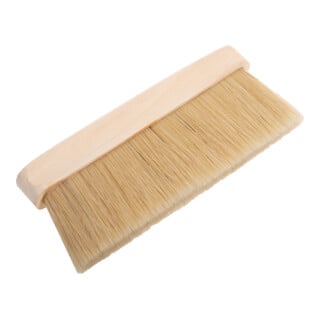FRIESS-TECHNO-PROFI Abstauber 2 x 16 cm helle Chinaborste Holzfassung