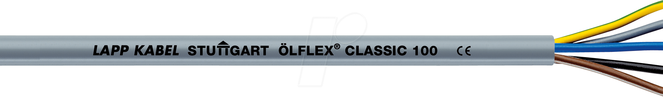 CL100 5G0,75-50 - Steuerleitung CLASSIC 100, 5 x 0,75 mm, 50 m, mit PE