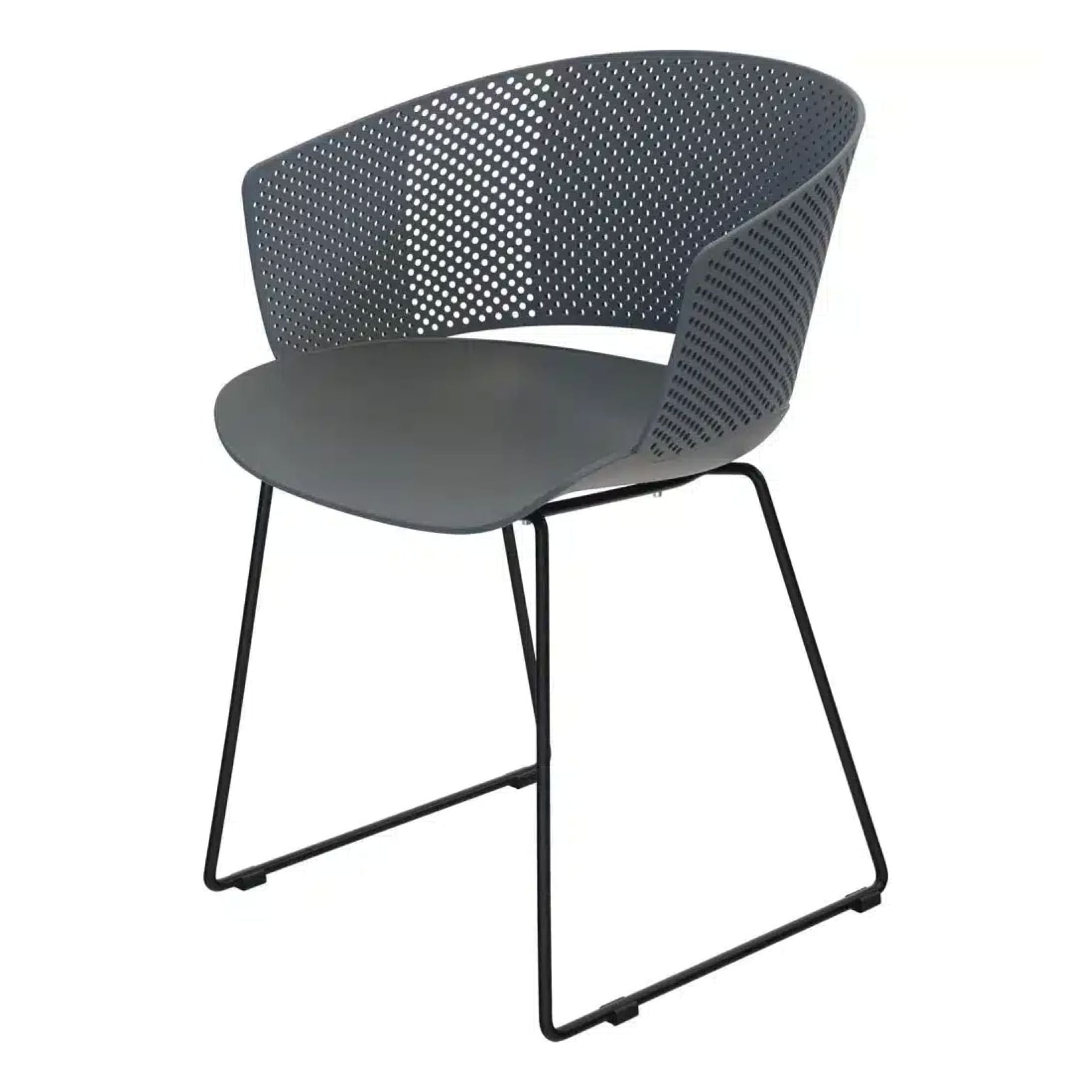 Lesli Living Design-Stuhl ORLY grau - 41260