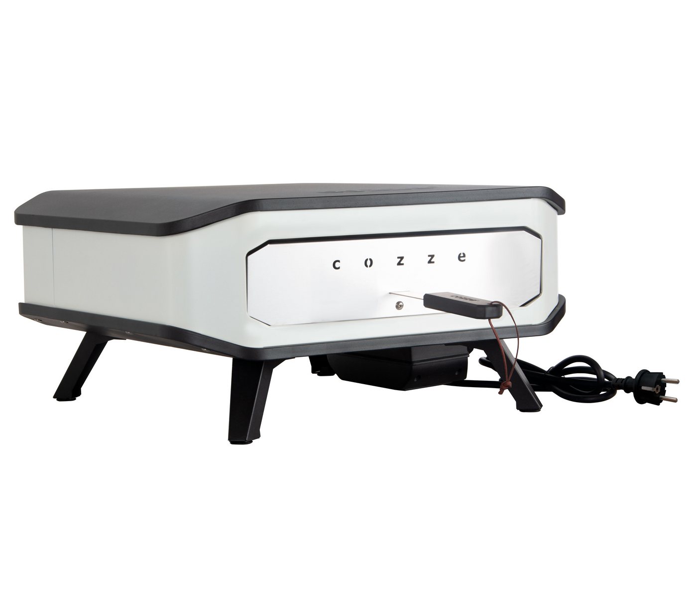 cozze ® 17" Pizzaofen für Strom mit Pizzastein & Vordertür 230 V/2200 W Bild 2