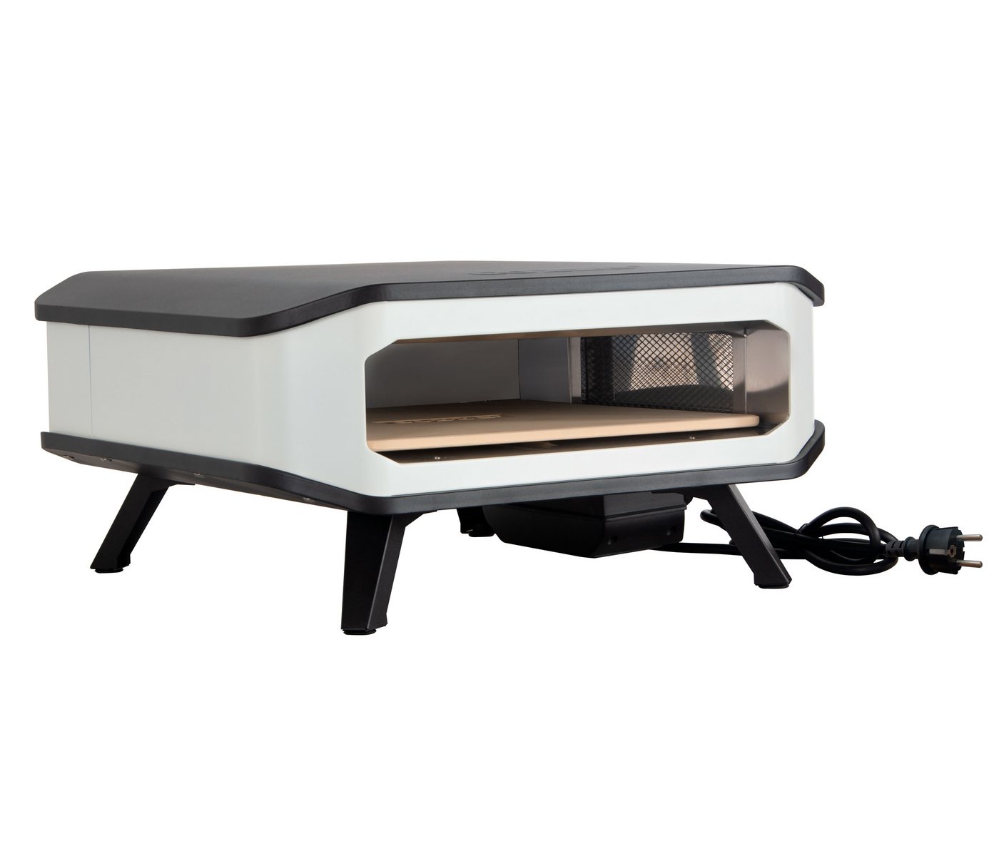 cozze ® 17" Pizzaofen für Strom mit Pizzastein & Vordertür 230 V/2200 W Bild 4