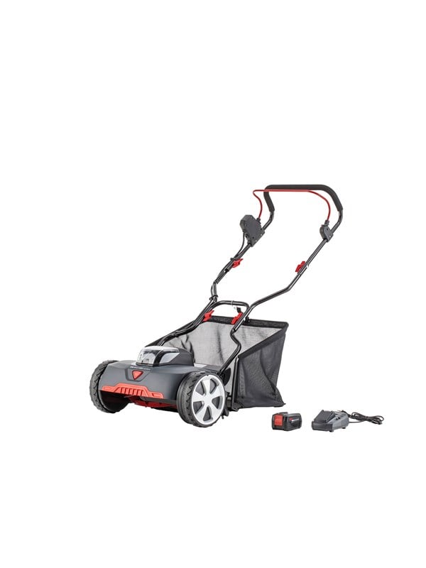 AL-KO Elektro-Rasenmäher Akku-Spindelmäher 38.4 Li HM Com (Set)