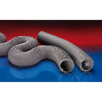 Schlauch PROTAPE® PVC 371, PVC, grau, Innen ø140mm x 0,25mm, Länge 6m
