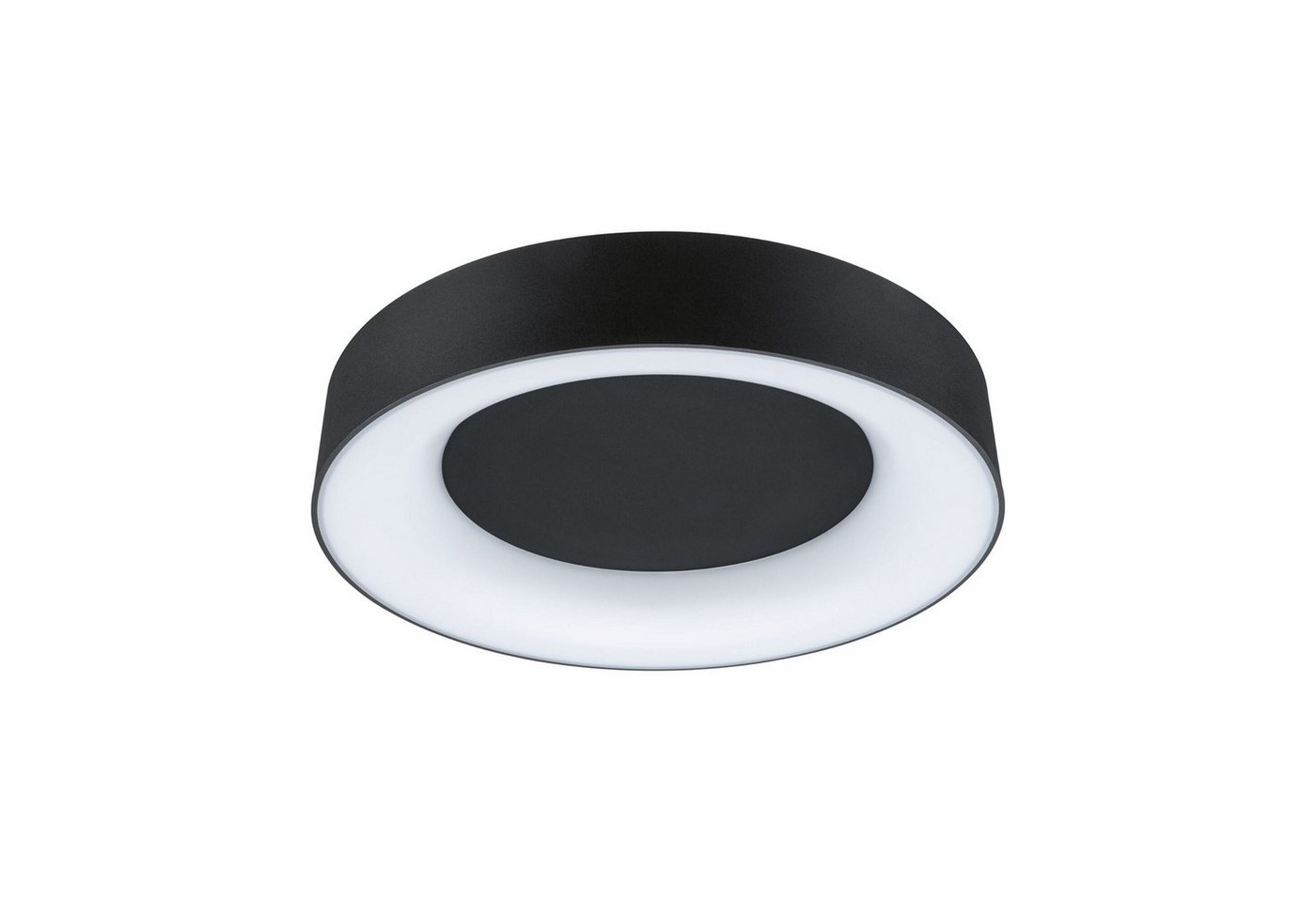 Paulmann LED Deckenleuchte Casca IP44 White Switch 2100lm 230V 23W Schwarz matt, LED fest integriert, Tageslichtweiß