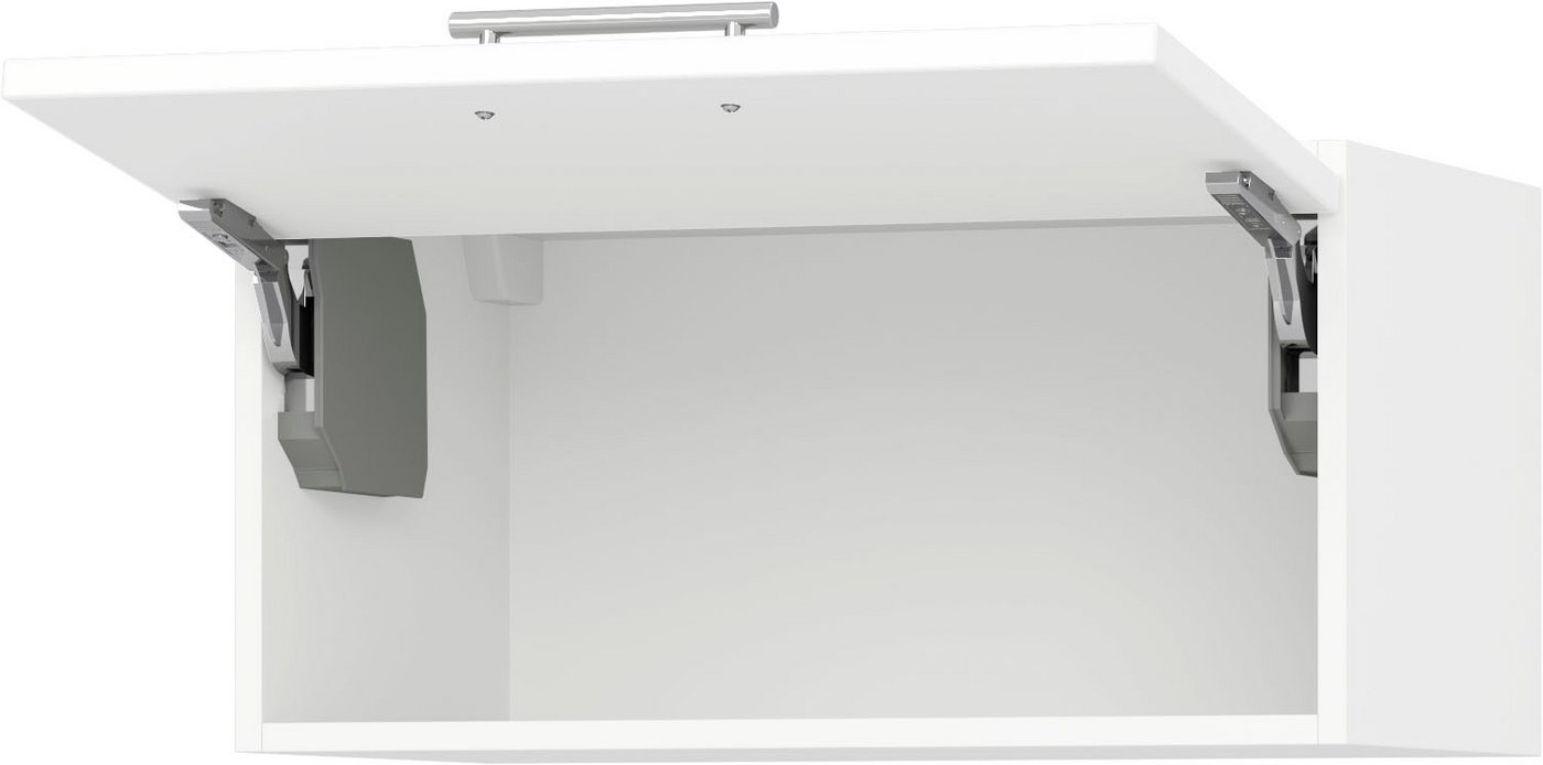KOCHSTATION Hängeschrank "KS-Scafa" in mehreren Breiten, Höhe 30 cm, mit Klappe Bild 3