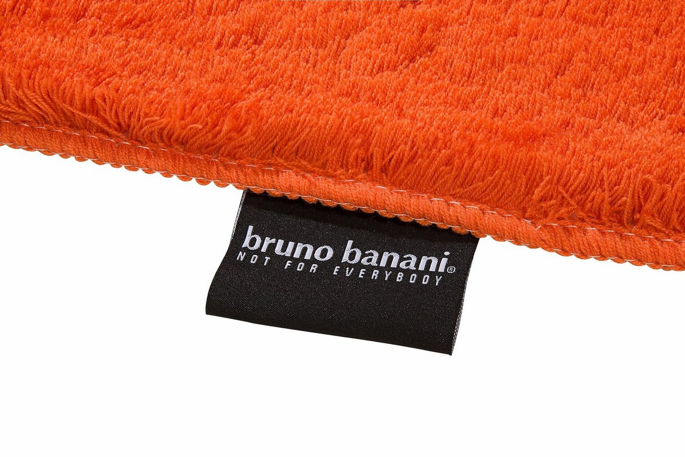Bruno Banani Badematte Lana, Standard & Premium Qualität, 25 mm oder 30 mm Höhe, rutschhemmend beschichtet, schnell trocknend, strapazierfähig, fußbodenheizungsgeeignet, Polyacryl, halbrund, Badteppich, Badematten, unifarben, auch als 3 teiliges Set & rund