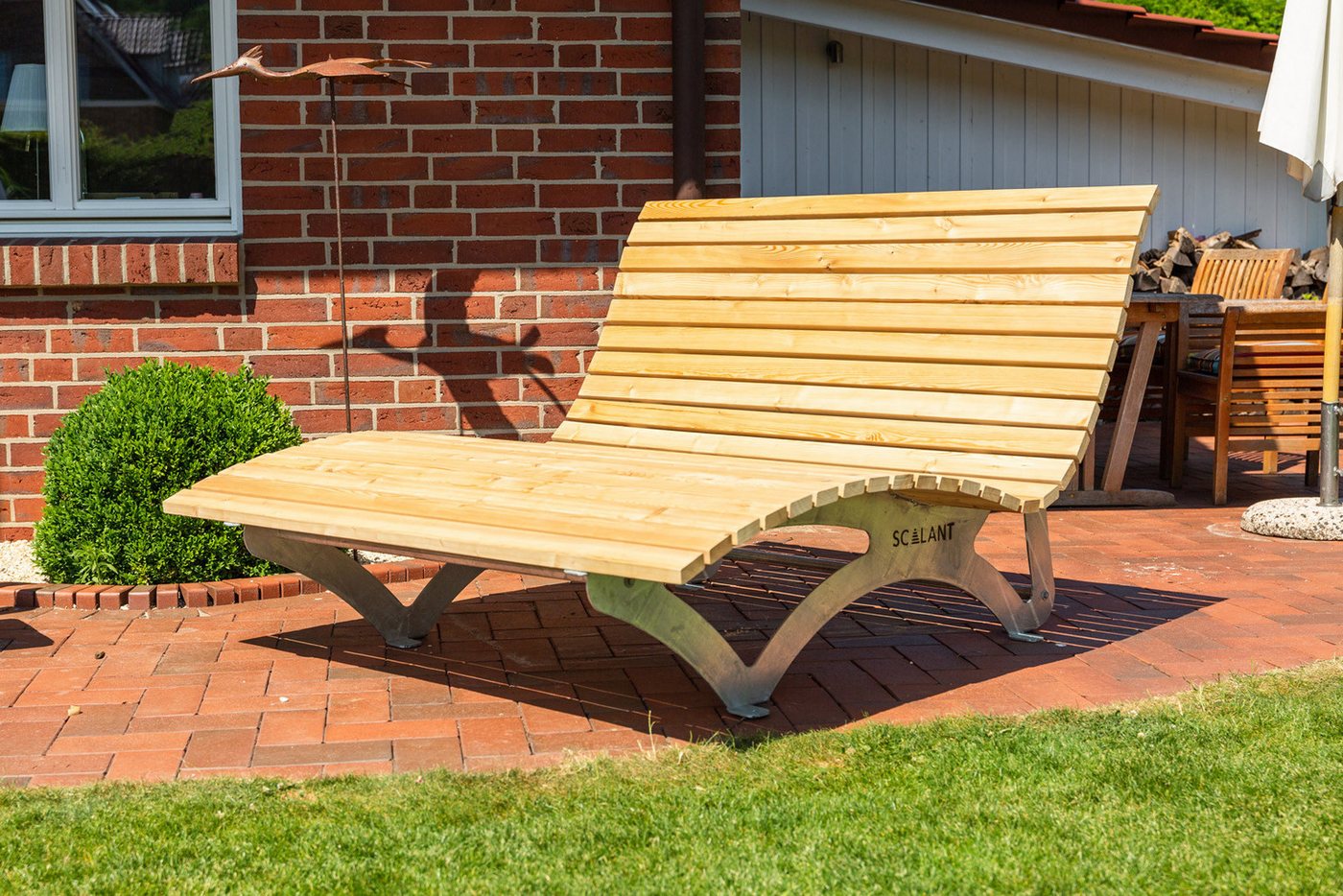 Scalant Gartenliege Waldsofa Classic, Latten aus Lärche Bild 4