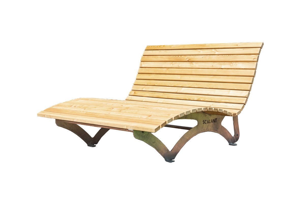 Scalant Gartenliege Waldsofa Classic, Latten aus Lärche Bild 5