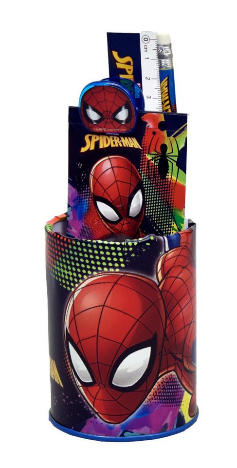 Spiderman Kreativset Spiderman Splotch Schreibwarenset 7-teilig