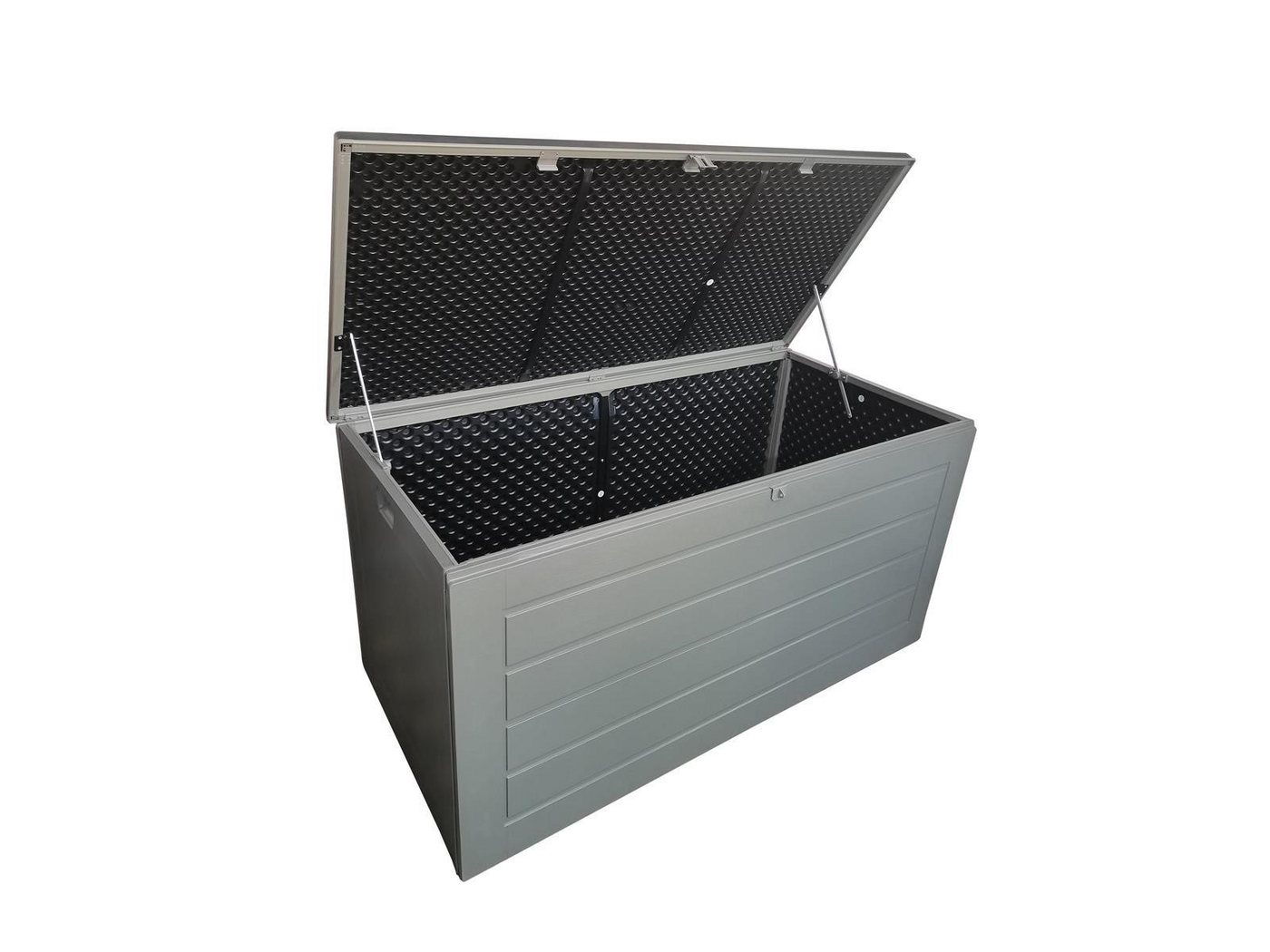 bellavista - Home&Garden® Auflagenbox Kissenbox Aik 680 Liter Auflagenbox grau abschließbar Bild 2
