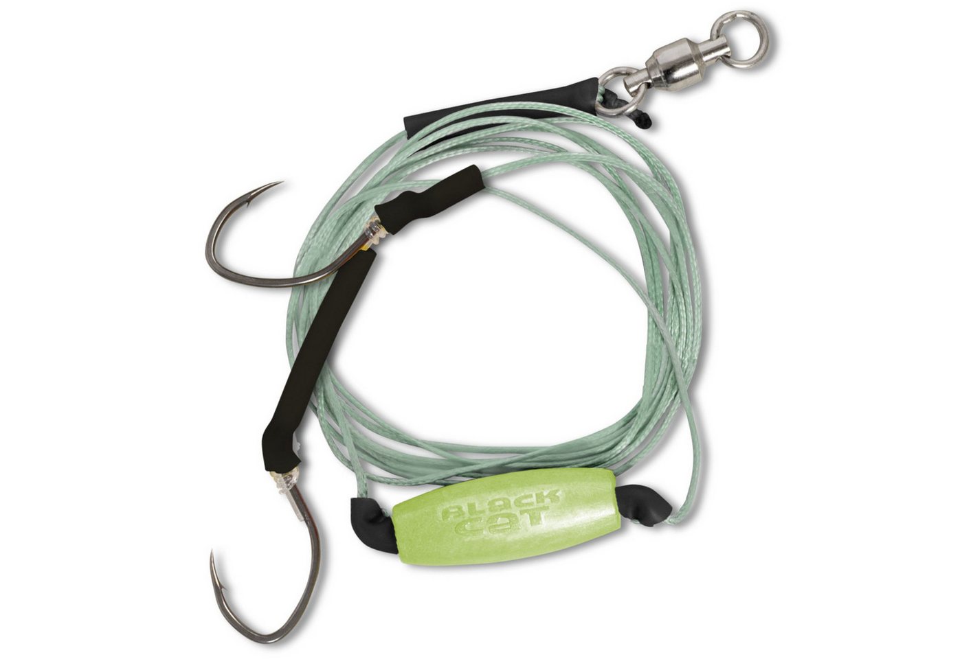 Black Cat Vorfachschnur Black Cat Freestyle Rig 1,80m - Wallervorfach, (1-St)