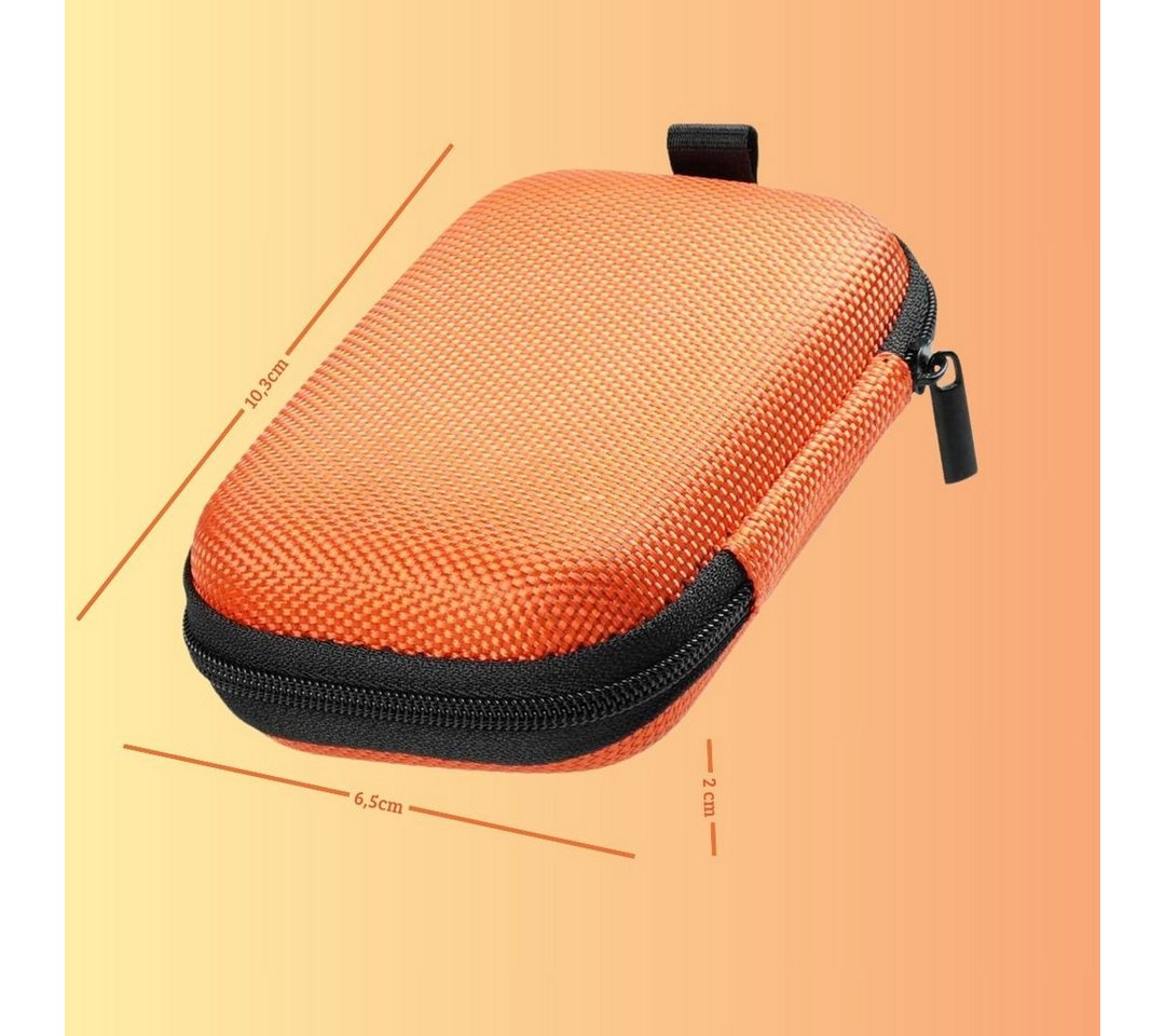 caseroxx Blutzuckermessgerät Blutzuckermessgerät Tasche für Accu-Chek Aviva / Guide / Instant Bild 3
