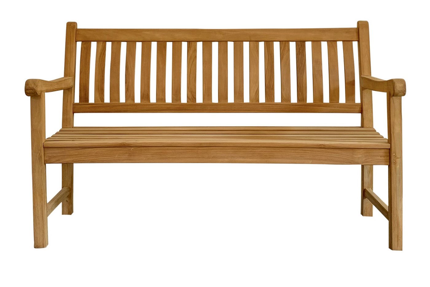 dasmöbelwerk Gartenbank Gartenbank David Sitzbank Holzbank Gartenmöbel 180x80x92cm Teakholz Bild 3