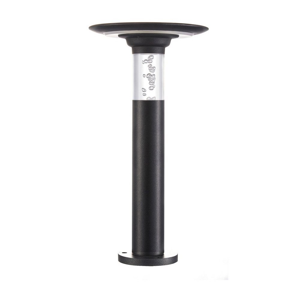 Arnusa LED Außen-Stehlampe Solar Sockelleuchte Wegeleuchte Pollerleuchte 55 cm Gartenlampe, Farbsteuerung, LED fest integriert, Warmweiß, Kaltweiß, 360 lm, Duo Color Bild 2