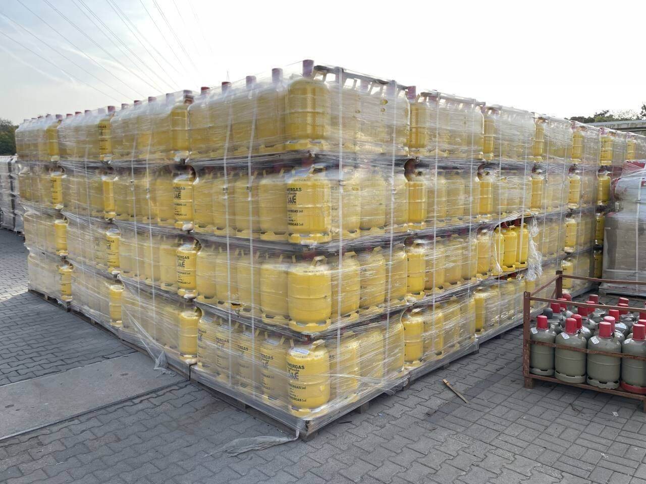 BlueCraft Gas Eigentum 11 kg Propan Gasflasche ungefüllt für Gas-Grill, Wohnmobil, 1x 11 kg Propan Gasflasche Leer für Gas-Grill, Wohnwagen, Heizung etc.