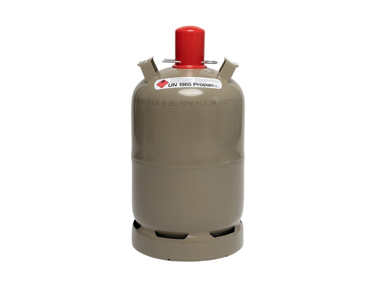 BlueCraft Gas Eigentum 11 kg Propan Gasflasche ungefüllt für Gas-Grill, Wohnmobil, 1x 11 kg Propan Gasflasche Leer für Gas-Grill, Wohnwagen, Heizung etc. Bild 3