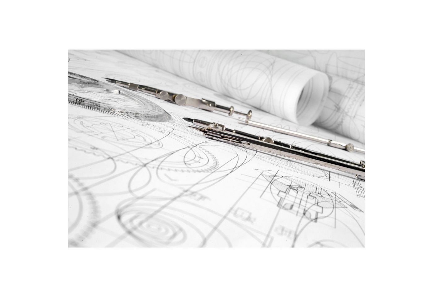 CLAIREFONTAINE Transparentpapier Transparentpapier, Rolle 1,10x10m, 40/45g 975073C, Rolle Bild 2