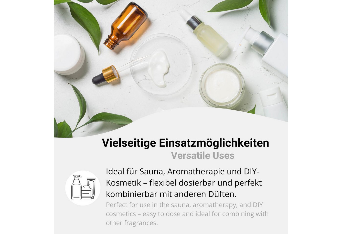 DistrEbution Sauna-Aufgussset Mentholkristalle aus 100% Minzöl, 10g Reines Menthol, Sauna Aufguss (1-tlg) Mit intensivem Duft