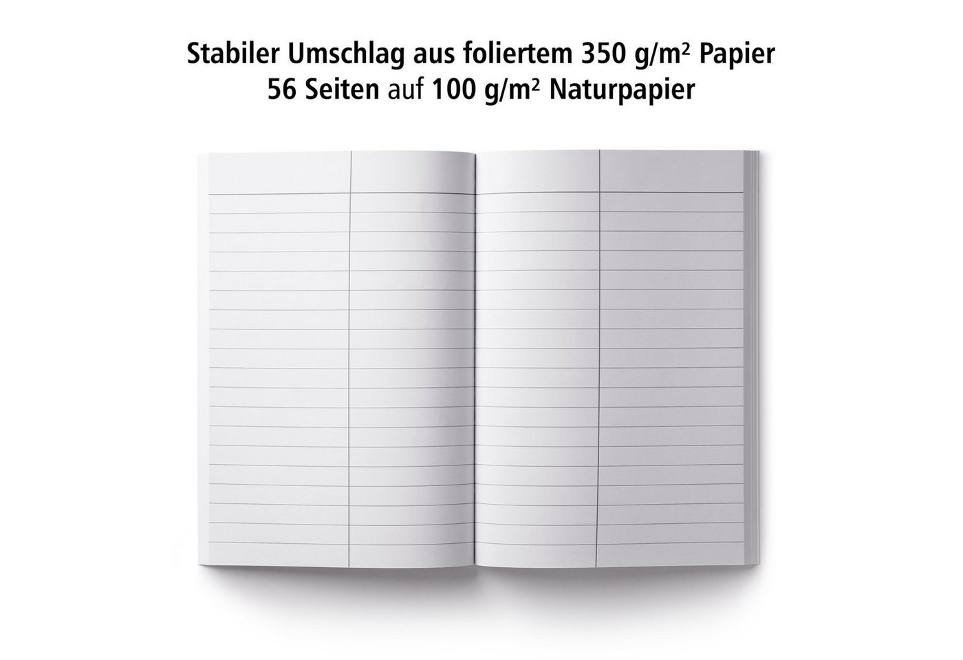 itenga Vokabelheft itenga Vokabelheft Spanisch DIN A5, 56 Seiten 100g Naturpapier