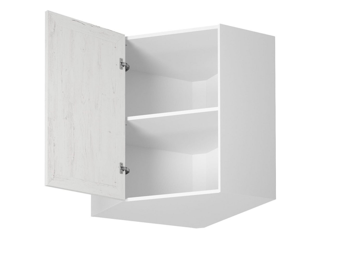 ROYAL24_MARKT Eckhängeschrank - Provence Küchenoberschrank Ecke 60 cm (Packung, 1-St., Serie Provence – G60N) Platzsparend – Elegant – Hochwertig – Modern Bild 4