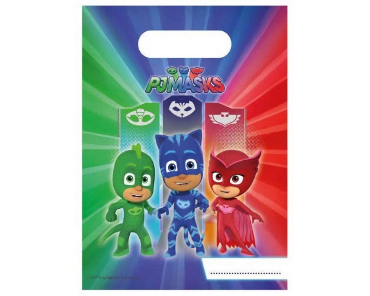 Procos Geschenkpapier Geschenktüte Pyjamahelden 6Stk