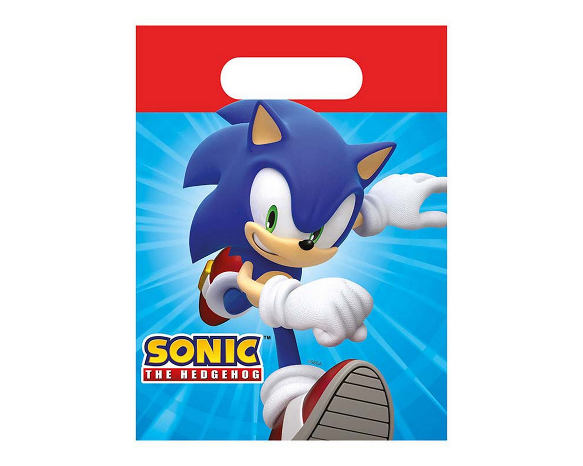 Procos Geschenkpapier Geschenktüte Sonic Papier 4Stk FSC