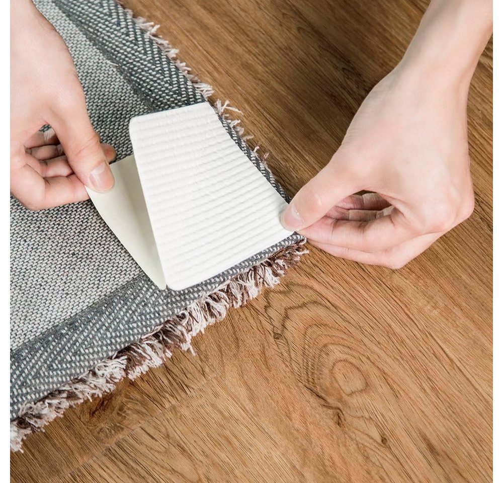 Coonoor Antirutsch Teppichunterlage Teppich Antirutschunterlage Teppich Pads Antirutschmatte, (4-St), für Parkett, Laminat, Fliesen, Kork und Vinyl geeignet Bild 4
