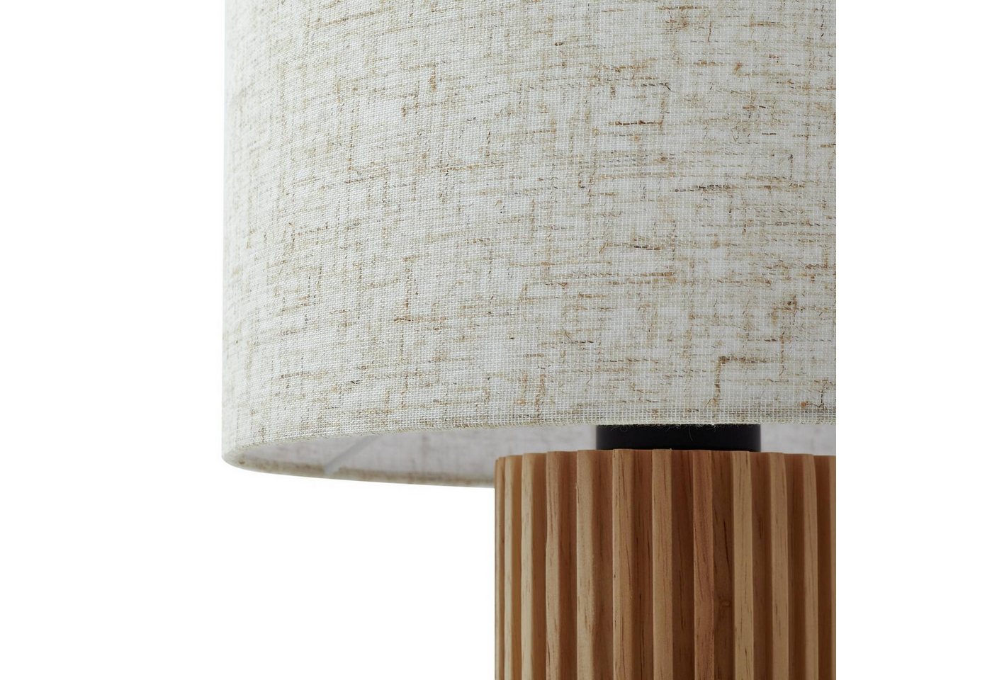Lindby Tischleuchte Kimiko, Holz IP20, 1 x 15 W LED Bild 5