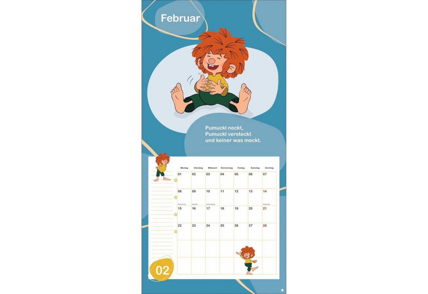 HEYE Wandkalender Pumuckl Broschurkalender 2027 Bild 4