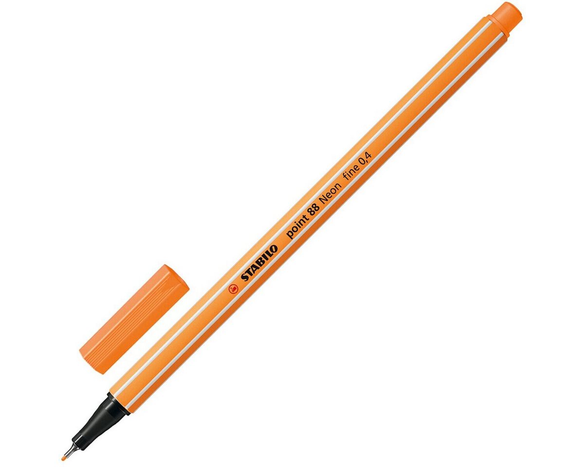 STABILO Fineliner point 88® neon, (1-tlg), in leuchtender Neonfarbe Bild 3