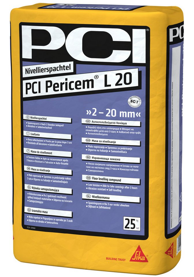 PCI Ausgleichsmasse PCI Pericem® L 20 grau 25 kg 26