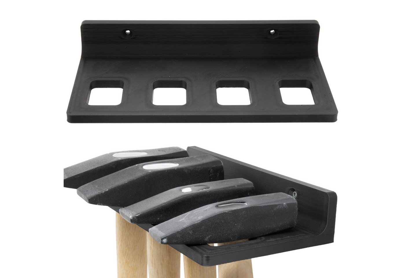 TSB Werk Hammer Hammer Halter Wandhalterung Werkzeugwand, Hammerhalter, Werkzeughalter, Halterung