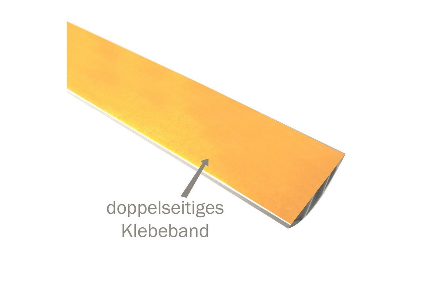 ARLI Kabelkanal 2x 1m halbrund selbstklebend 70 x 20 mm weiß Kabelbrücke TV Kabelkanal (2-St) Bild 4