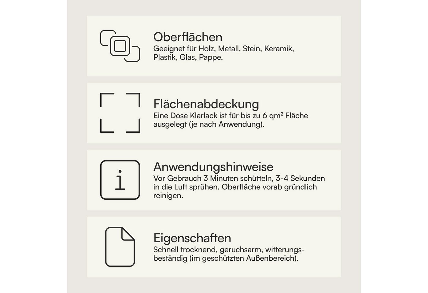 shelfmade Sprühflasche Shelfmade Klarlack Spray - Mattes Varnish Matter Klarlack Kreideoptik Bild 3