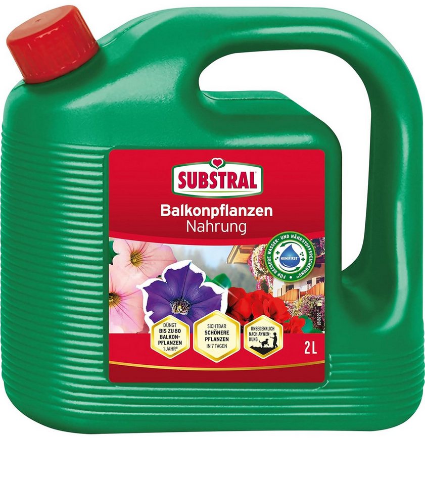 Substral Pflanzenstärkungsmittel Substral Balkonpflanzen Nahrung Premium Flüssigdünger, 2 L Bild 5