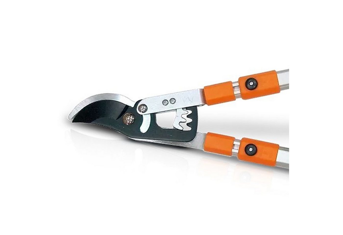 Hecht Astschere Getriebe Amboss Schere 70 - 104 cm Länge Stahlklinge, Gummigriff, Aluminiumdesign Bild 2