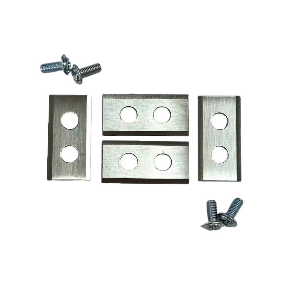 Trade-Shop Mährobotermesser Klingen (12 Stück) passend für Grizzly, Mowox, Kress Mähroboter (12-St), Farbe: Silber / Material: Edelstahl / Länge: 36mm / Dicke: 0,9mm Bild 2