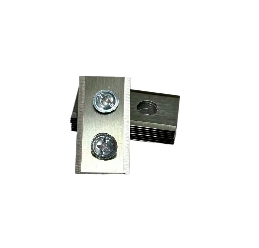 Trade-Shop Mährobotermesser Klingen (12 Stück) passend für Grizzly, Mowox, Kress Mähroboter (12-St), Farbe: Silber / Material: Edelstahl / Länge: 36mm / Dicke: 0,9mm Bild 3
