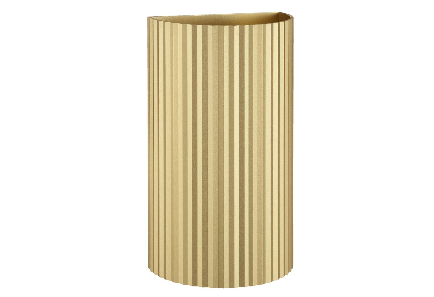 Lightbox Wandleuchte, ohne Leuchtmittel, Wandleuchte 18x10 cm, GU10, Up-Down-Light, Aluminium, matt goldfarben Bild 5
