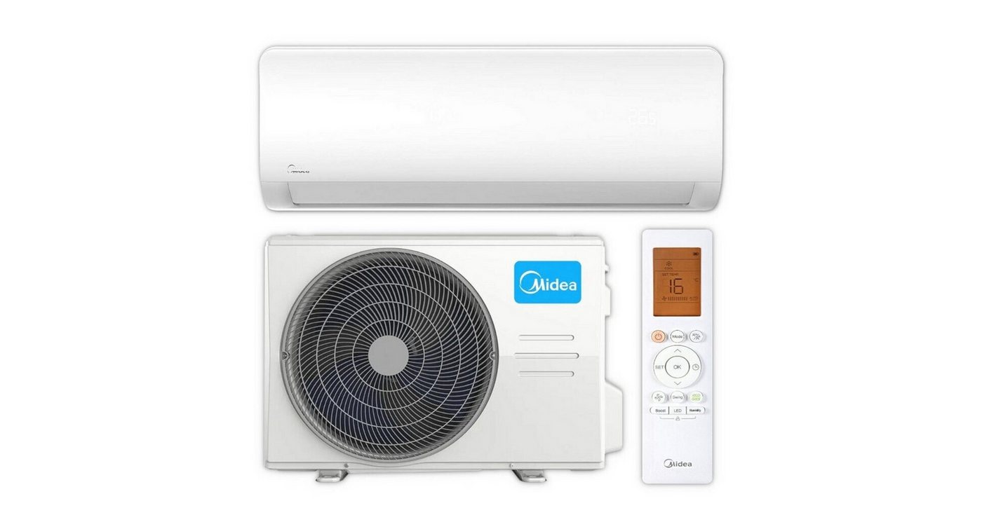 Midea Split-Klimagerät SET KAGF-09NXD1-B1 (AGF-09NXE1-I + X1F-09N8D1-O), 2,6 kW, A++ INKLUSIVE WIFI Bild 4