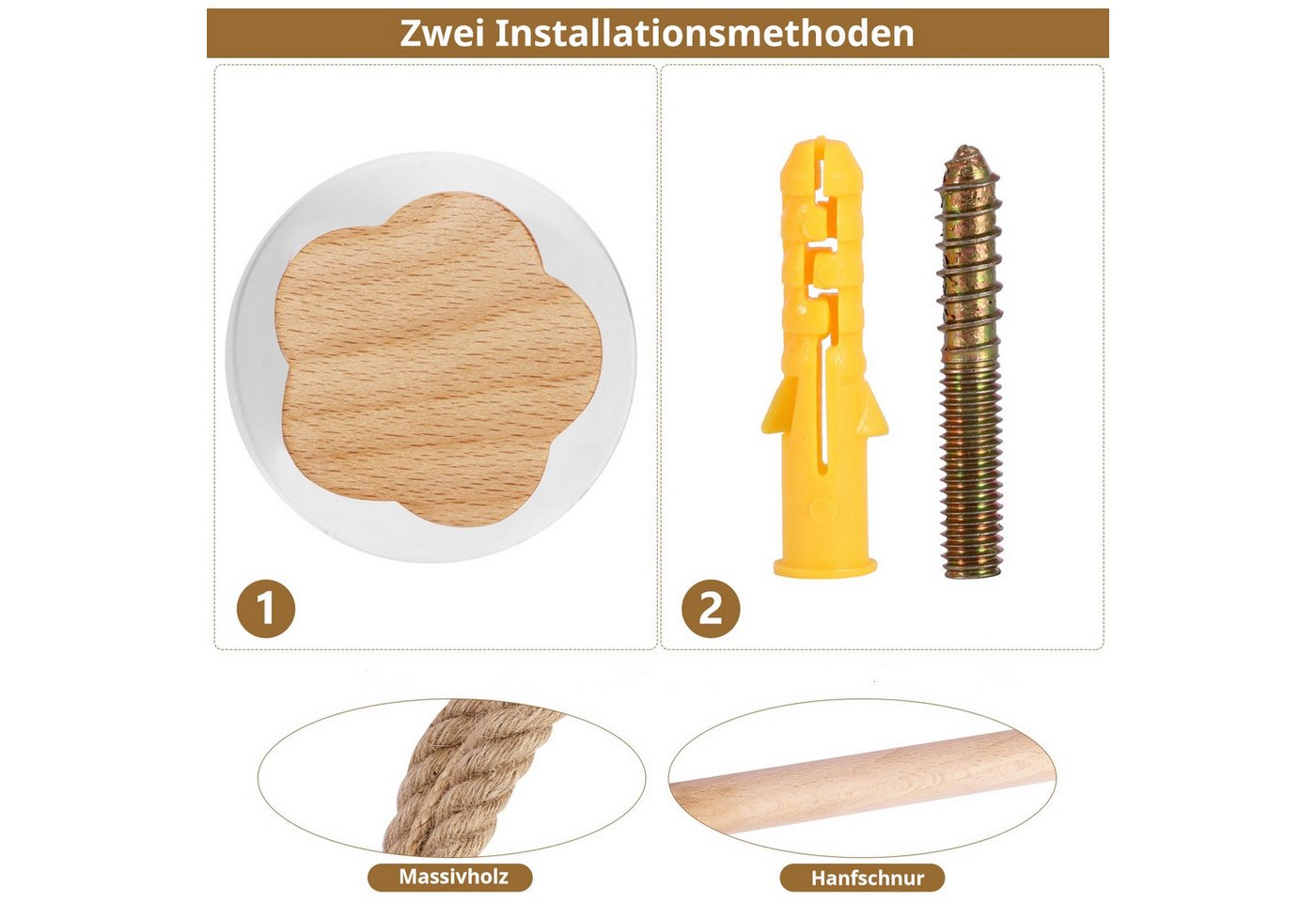 BlingBin Toilettenpapierhalter Ohne Bohren Klopapierhalter Klopapierrollenhalter Vintage Halterung (1 Stück, 1-St., 34,5 x 24,5 cm), WC Papier Handtuchhalter für WC Badezimmer Bad Dekoration Boho Deko Bild 2