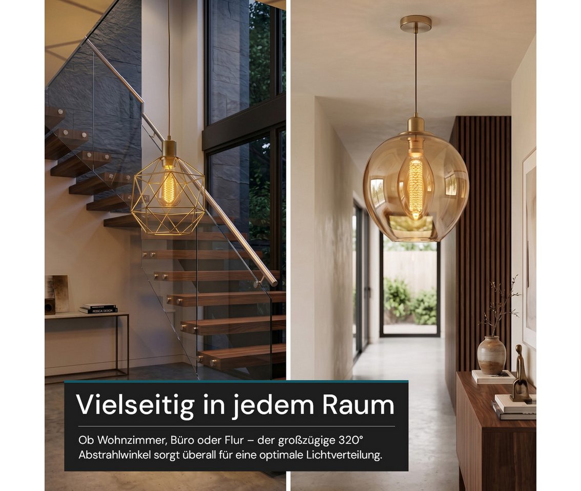 LUXULA LED-Leuchtmittel LUXULA LED-Leuchtmittel E27 3,5 W 1800 K Warmweiß, E27, Warmweiß