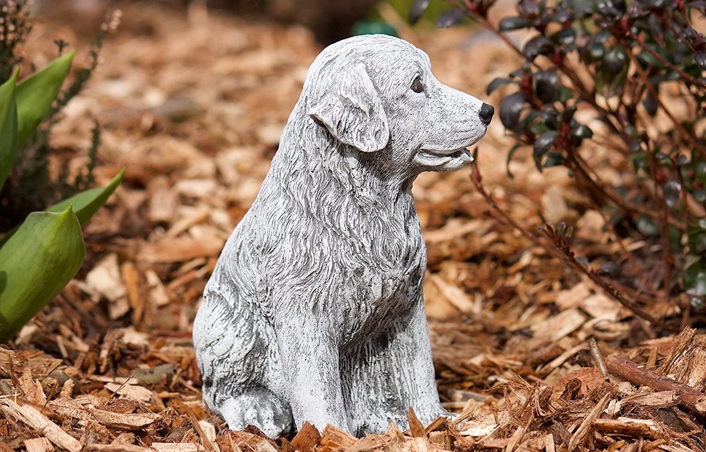 Stone and Style Gartenfigur Frostfeste Steinfigur Hund Retriever