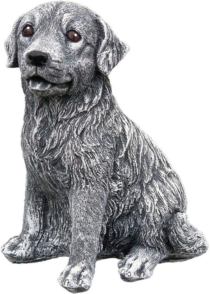 Stone and Style Gartenfigur Frostfeste Steinfigur Hund Retriever Bild 3