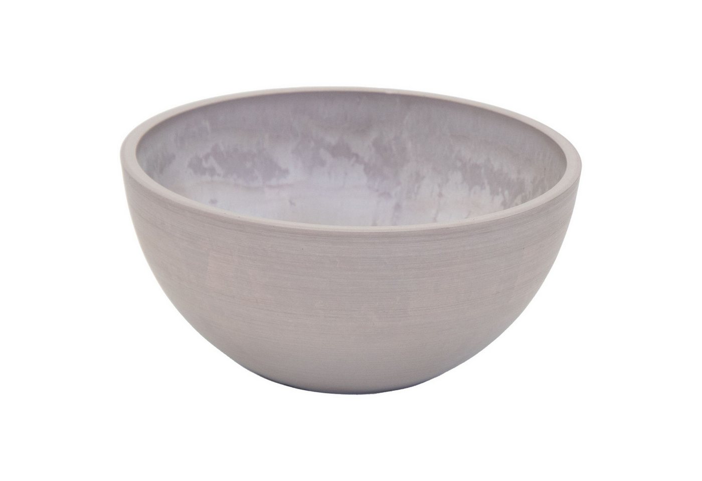 colourliving Blumentopf Pflanzkübel "BOWL" Ecostone – Rund, nachhaltig & wetterfest, Stilvolle Nachhaltigkeit für drinnen und draußen