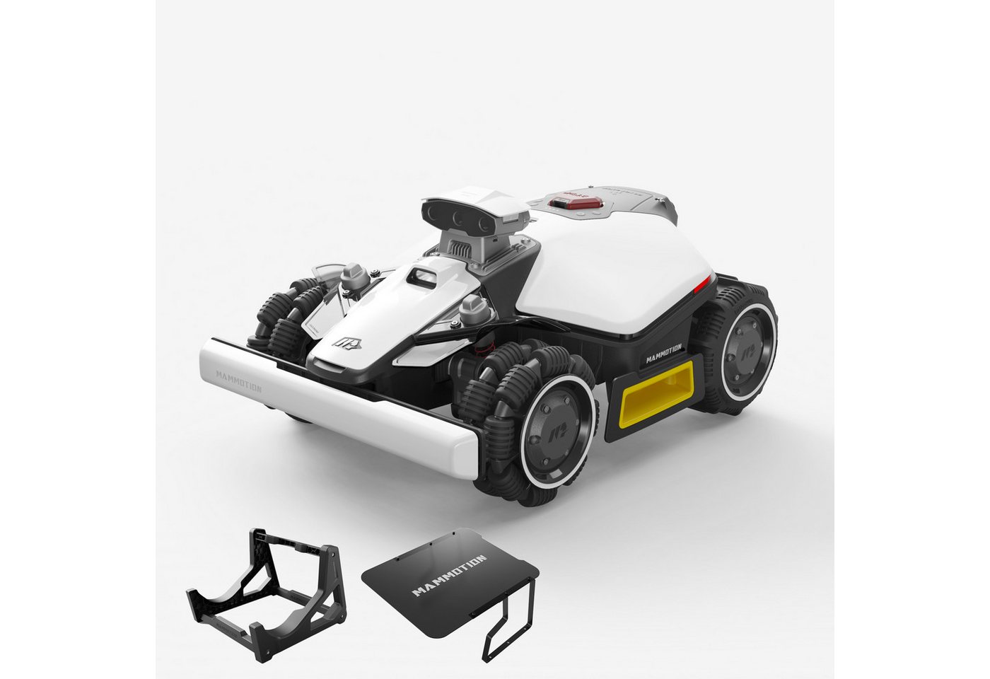 Mammotion Rasenmähroboter LUBA Mini 2 AWD Mähroboter ohne Begrenzungsdraht, bis 1000 m² Rasenfläche, (mit Garage, Wascheständer), Triple-Kamera KI-Vision + NetRTK, Randmähen, Auto-Kartierung, 4G, APP Bild 5